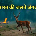 Forest fire in india