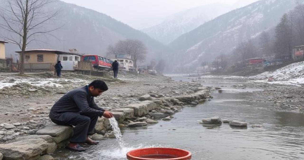 Water crisis in kashmir