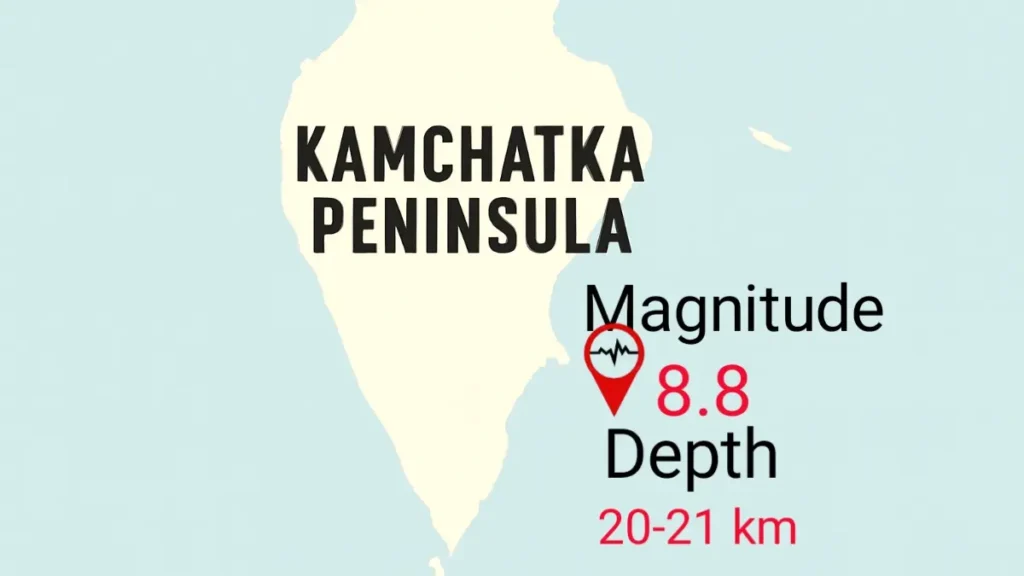 Earthquake in russia