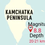 Earthquake in russia