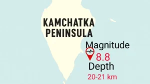 Earthquake in russia